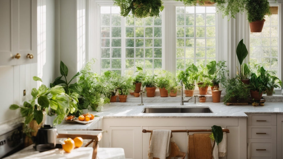 Transforming Connecticut Kitchens Into a Lush Oasis with Houseplants and Stylish Décor Ideas