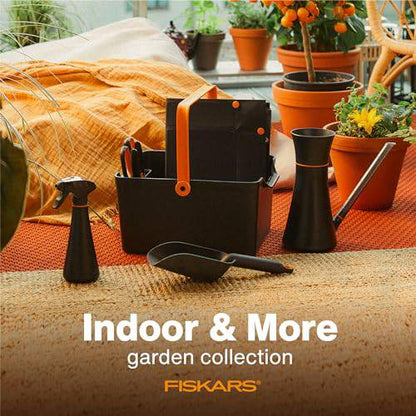 FISKARS Gardening Tool Caddy with Small Tool Storage - Suitable for Indoor and Outdoor Use - Made with Recycled Plastic - Plantonio